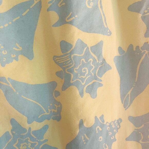 Lilly Pulitzer Green and Blue Mini Pencil Skirt Resort Wear - Picture 4 of 6